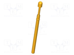 Test needle; Operational spring compression: 4mm; 8A; Ø: 2.3mm