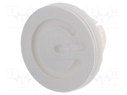 Actuator lens; 22mm; 61; Colour: transparent; Mat: plastic; Ø19.7mm