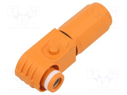 Connector: DC supply; plug; ES-200A; PIN: 1; for cable; crimped