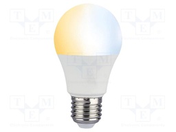 LED lamp; E27; 220÷240VAC; 806lm; 200°; CRImin: 80; 60W; Energy.cl: F
