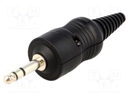 Plug; Jack 6,3mm; stereo; straight; Series: Jumbo; 15mm