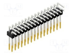 Connector: pin strips; pin header; male; PIN: 32; 2.54mm; THT; 2x16