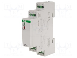 Relay: installation; bistable,impulse; NO/NC; 8A; -25÷50°C; IP20