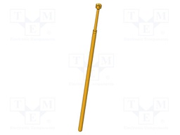 Needle-like test probe; Operational spring compression: 4.3mm