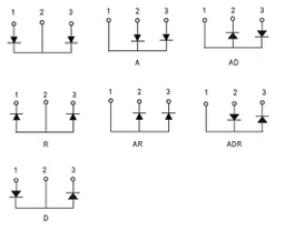 Module: diode; common anode,double; 100V; If: 2x200A; TO240AB