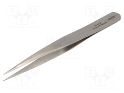 Tweezers; 115mm; for precision works; Blades: straight