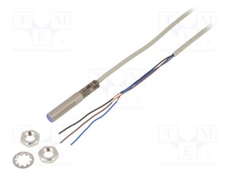 Sensor: inductive; Output conf: PNP / NC; 0÷2mm; 10÷30VDC; M8; IP67