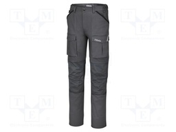 Dungarees; Size: XXL; grey; 220g/m2