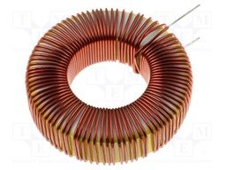 Inductor: wire; THT; 470uH; 3A; 187mΩ