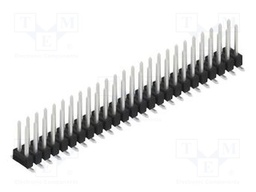 Connector: pin strips; pin header; male; PIN: 50; 2.54mm; SMT; 2x25
