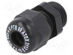 Cable gland; with metric thread; M16; IP68; Mat: polyamide; black