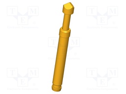 Test needle; Operational spring compression: 4mm; 5A; Ø: 3mm; 1.5N