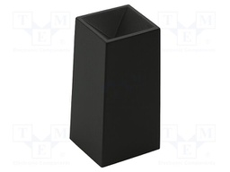 SWITCH CAP, BLK, PUSH-BUTTON/TACTILE SW
