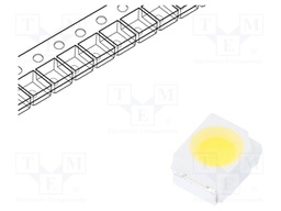 LED; SMD; 3528,PLCC2; white neutral; 3500÷5300mcd; 3950-4600K; 70