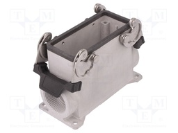 Enclosure: for HDC connectors; C-TYPE; size 77.27; EMC; IP66; M32