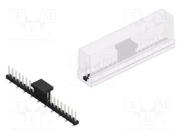 Connector: pin strips; pin header; male; PIN: 20; 2mm; SMT; 1x20