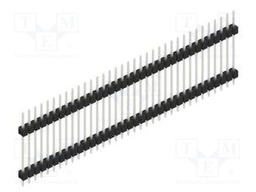 Connector: pin strips; pin header; male; PIN: 35; 2.54mm; THT; 1x35