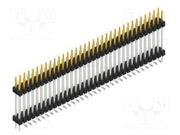 Connector: pin strips; pin header; male; PIN: 68; 2.54mm; SMT; 2x34