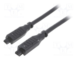 Cable: Nano-Fit-Nano-Fit; female; PIN: 2; Len: 1m; Nano-Fit; tinned
