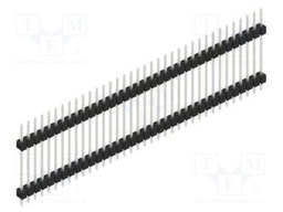 Connector: pin strips; pin header; male; PIN: 36; 2.54mm; THT; 1x36