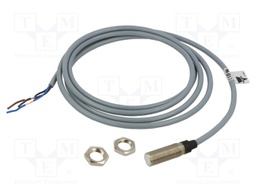 Sensor: inductive; OUT: PNP / NO; M12; Connection: lead 2m
