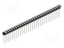 Connector: pin strips; pin header; male; PIN: 28; 2.54mm; THT; 1x28