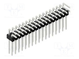Connector: pin strips; pin header; male; PIN: 34; 2.54mm; THT; 2x17