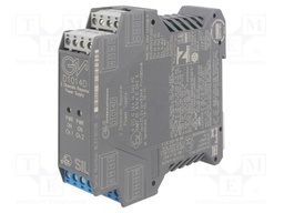 Converter: RS422/RS485 separator-power supply; DIN; 4÷20mA; IP20