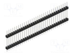 Connector: pin strips; pin header; male; PIN: 32; 2.54mm; THT; 1x32