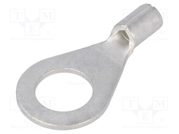 Ring terminal; M6; 0.5÷1mm2; crimped; for cable; non-insulated