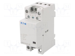 Contactor: 4-pole installation; 25A; 24VAC; 24VDC; NO x4; DIN