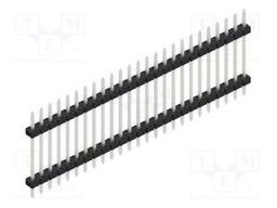 Connector: pin strips; pin header; male; PIN: 25; 2mm; THT; 1x25