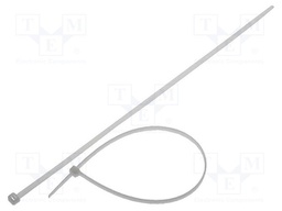 Cable tie; L: 290mm; W: 3.5mm; polyamide; 135N; natural; Ømax: 80mm