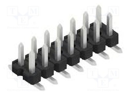 Connector: pin strips; pin header; male; PIN: 14; 2.54mm; SMT; 2x7