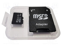 Memory card; Kit: 4GB microSD card