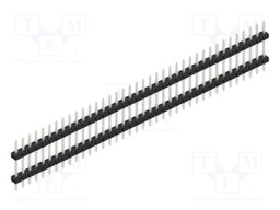 Connector: pin strips; pin header; male; PIN: 38; 2mm; THT; 1x38