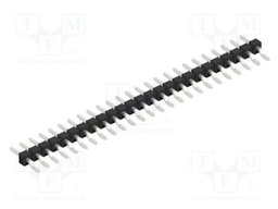 Connector: pin strips; pin header; male; PIN: 25; 2.54mm; SMT; 1x25