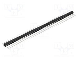 Connector: pin strips; pin header; male; PIN: 36; 2.54mm; SMT; 1x36