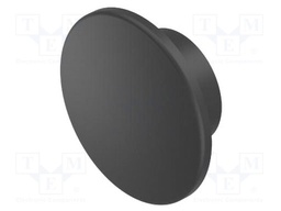 Actuator lens; 14; black; plastic; Ø40mm