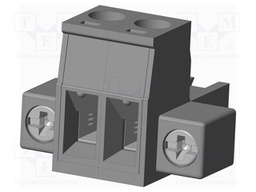 Connector: pluggable terminal block; plug; female; straight; grey
