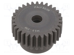 Spur gear; whell width: 30mm; Ø: 48mm; Number of teeth: 30; ZCL
