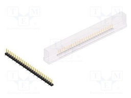 Connector: pin strips; pin header; male; PIN: 26; 2.54mm; SMT; 1x26