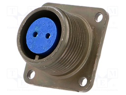 Connector: circular; Series: 97; socket; female; PIN: 2; soldering