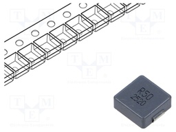 Inductor: wire; SMD; 500nH; ±20%; 13.5x12.5x4.8mm