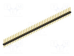 Connector: pin strips; pin header; male; PIN: 42; 2mm; THT; 1x42