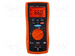 Insulation resistance meter; LCD (6600); 50V/100V; 66GΩ; IP67
