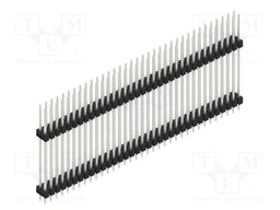 Connector: pin strips; pin header; male; PIN: 70; 2.54mm; THT; 2x35