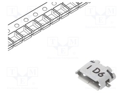 Socket; USB B micro; ZX; on PCBs; SMT; PIN: 5; horizontal; USB 2.0