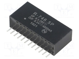 Converter: DC/DC; 26W; Uin: 8.5÷28V; Uout: 6.5VDC; Iout: 4A; SIP12