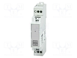 Converter: analog signals; DIN; 0÷22mA; IP20; 17.5x90x58mm; 0÷65°C